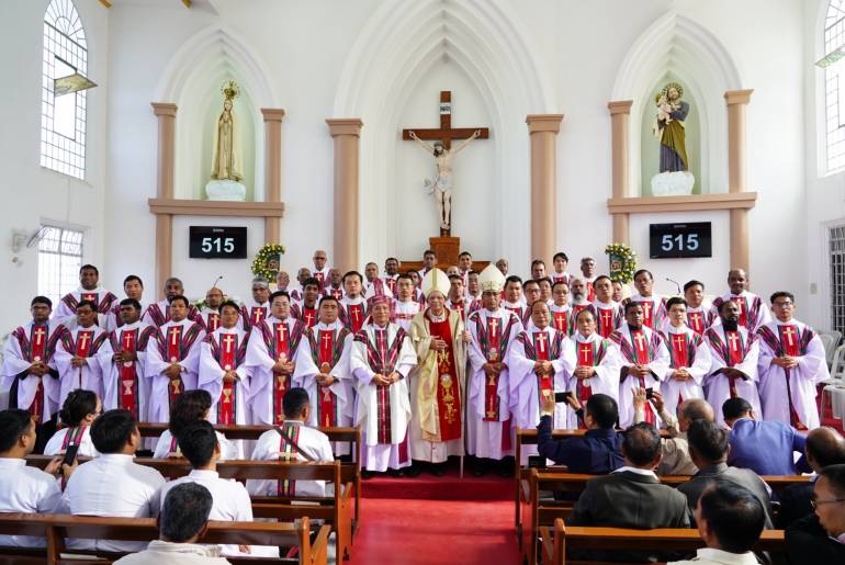 Aizawl Platinum Jubilee Mass