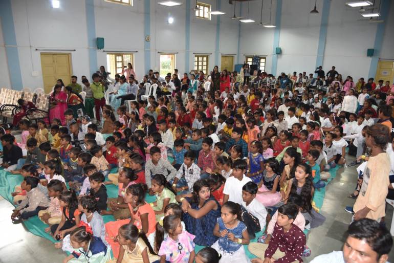 Children's Day celebration by Janvikas Society, Indore