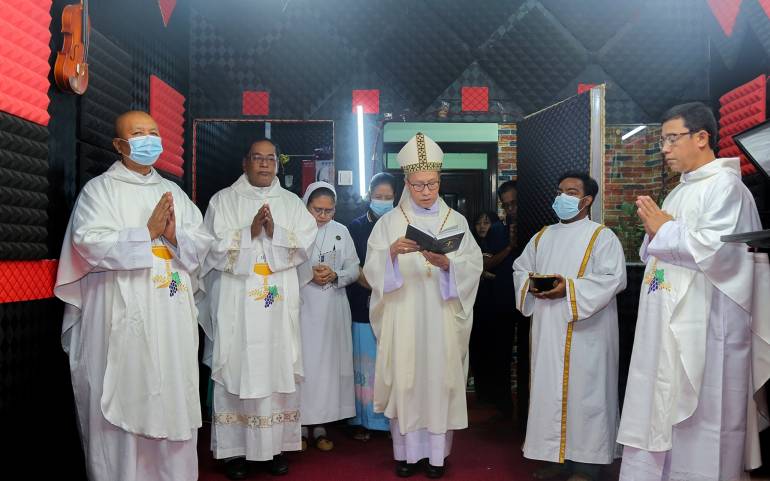 Blessing of Studio RVA Myanmar