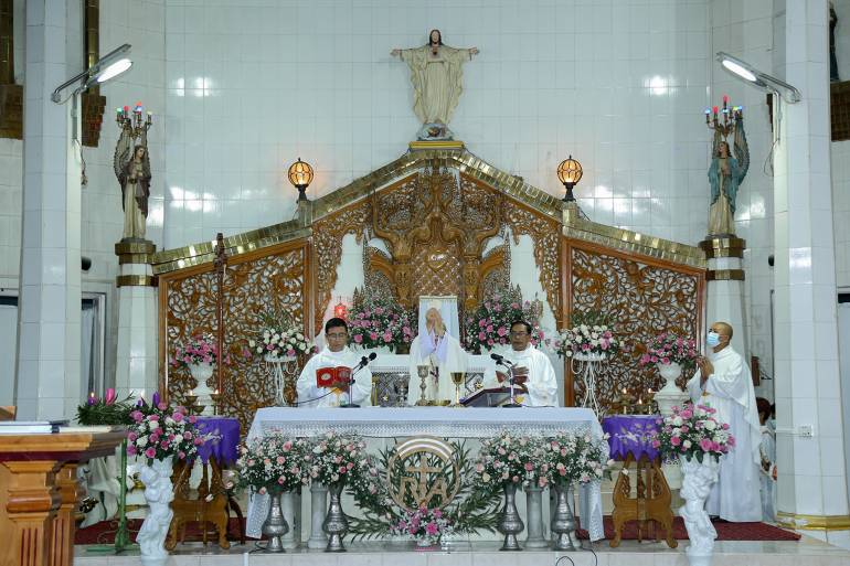 Archbishop Marco Tin Win of Mandalay Archdiocese