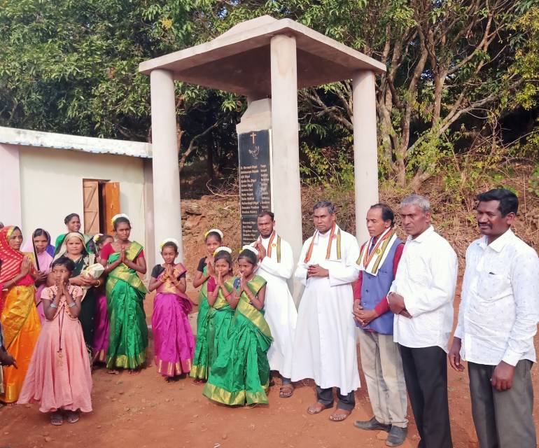 Kandhamal Martyrs memorial