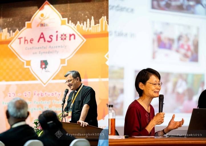 Cardinal Grech and Christina kheng