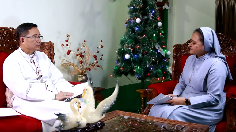 Sister Lucia interviews Bishop John Saw Yaw Han of Keng Tung
