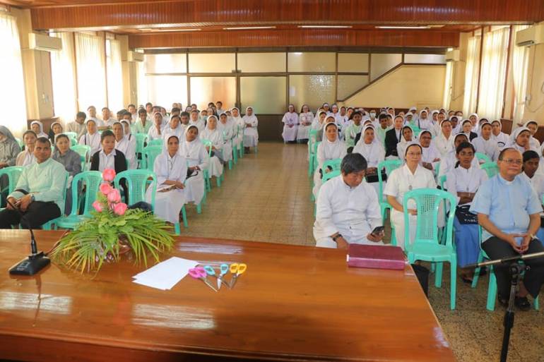 The participants of Consecrated Life Day