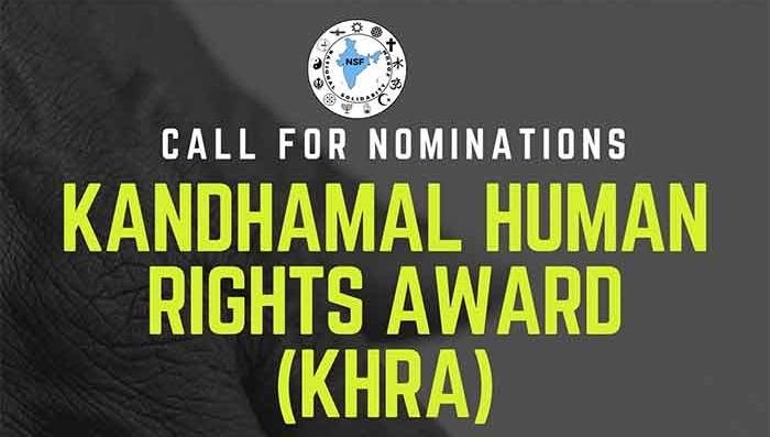 Kandhamal Human rights award