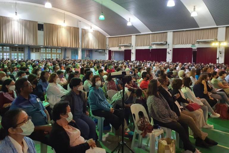 Participants at the Divine Lenten Healing Retreat CEWC (Photo: Stephanie Chua)