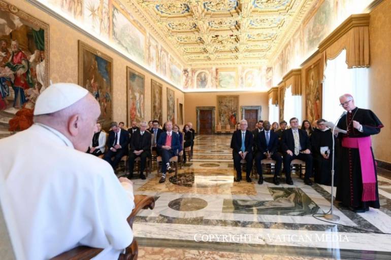 Pope Francis at Minerva Dialogue 2023
