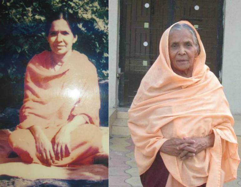 Sr. Prasanna Devi, then and now