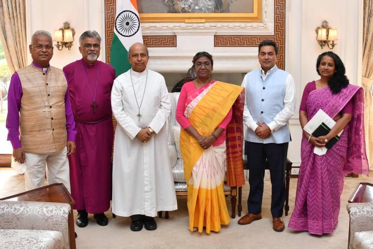 Indian Christian delegation