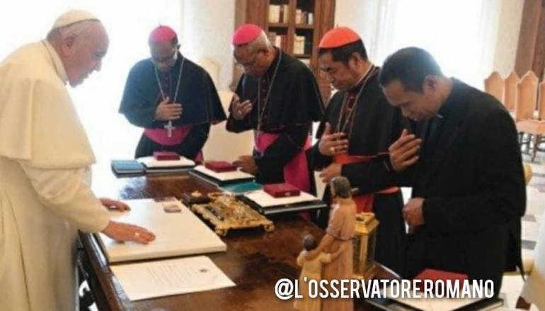 Pope and Bishops of Timor Leste