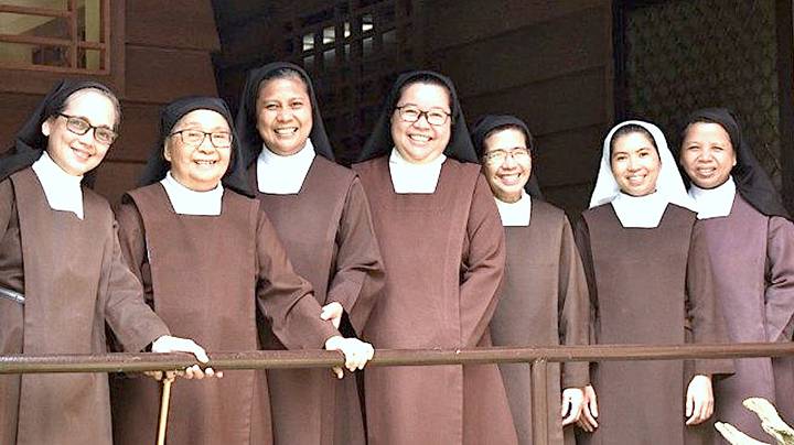 Carmelite nuns from Infanta, Quezon.