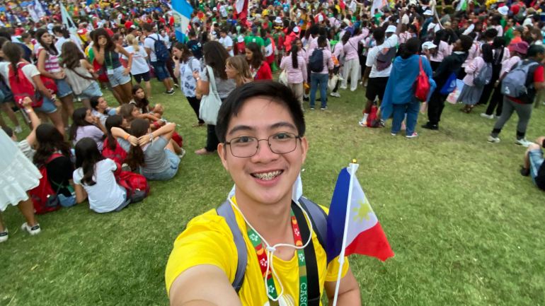 Neil Anthony Paguia at WYD 2023