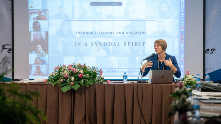 Young people from Asia joined the 28th Federation of Asian Bishops Conferences - Office of Social Communication (FABC-OSC) Bishops’ Meet participants via the virtual conferencing app