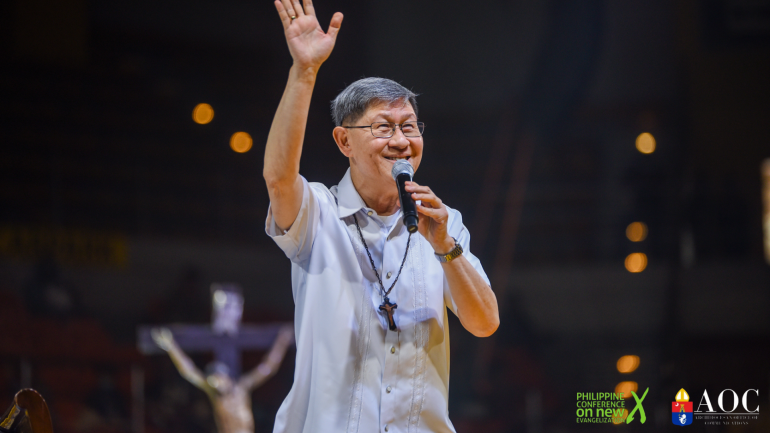 Cardinal Tagle during PCNE X