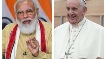 Indian Prime Minister Narendra Modi will meet with Pope Francis at the Apostolic Palace on Saturday, October 30, according to the Vatican. The meeting includes a 30-minute discussion between the Indian Prime Minister and the head of the Catholic Church.