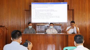 Located in the war-like zone, Myanmar’s Hpa An diocese gears to prepare for the Synod of Bishops in Rome in 2023. The faithful are scattered in jungles because of the military coup since February 1, 2021. 