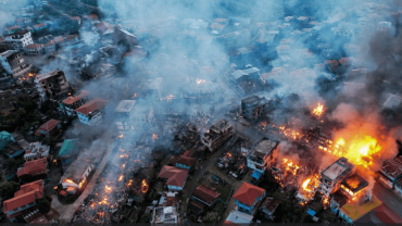 Human rights groups call on the UN Security Council to take swift action to halt the heavy military buildup by Myanmar's junta in Chin state, before greater human rights catastrophe and further mass atrocity crimes are unleashed.