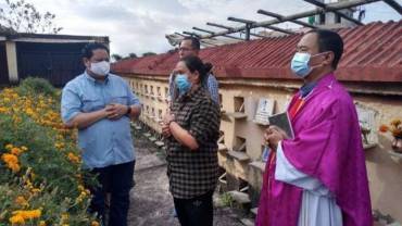 While Catholics worldwide go to the cemeteries to pray for their dear departed on November 2,  Nepali Christians adhere to  a different way of revering their dead in a 'columbaria.'