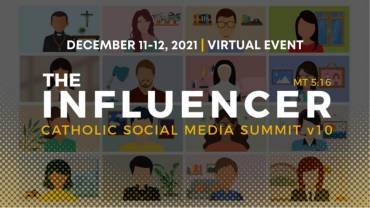 The 10th Catholic Social Media Summit (CSMS) will be held virtually from December 11 to 12.