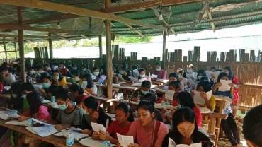 Catholic women, including nuns inside and outside Myanmar, speak out to stop violence against women in the 16 days campaign.