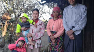 A Lisu Catechist named Peter Wo Par lives in Conifer village, away from Mogok city, more than 148 kilometers from Mandalay. Mogok is under the Diocese of Lashio.   Peter Wo’s 10 acres of land is full of different kinds of fruits like walnuts, peaches, quinces, crab apples.