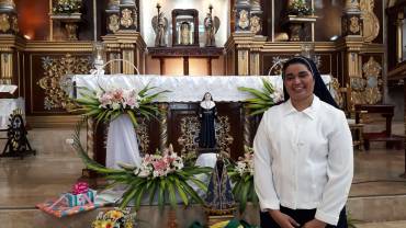 A newly professed Pakistani nun has been assigned as a missionary to Brazil, South America.