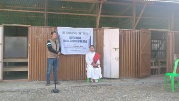 In a novel initiative, a parish in the Northeast of India launched local catechism boards to serve remote villages.  Father Mung, the parish priest of St. Mary’s church in Tuibong, blessed catechism classrooms in a village church unit of San Thome Church in Manipur on March 5.