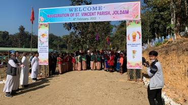 On February 6, Archbishop Dominic Lumon of Imphal raised a mission centre to a parish church in Joldam, Khengjoy Block of Chandel District in Manipur, in eastern India. The archbishop handed over the parish to the Congregation of the Mission (CM).