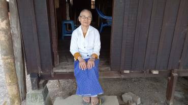 84-year-old Magdalena Paing Khu, a former school teacher, is remembered as one who rekindled the Catholic faith on an island village of Aima in Myanmar. 