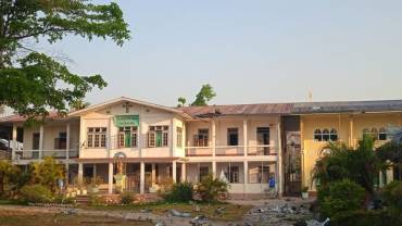 Church and other religious buildings in Demoso township in the Karenni State of Myanmar were bombed by regime fighter jets on March 8.