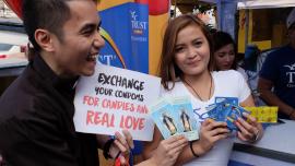 Valentine's Day campaign in Manila