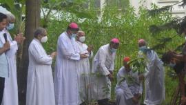 Bangladesh Catholic Bishops' Conference inaugurated a 400,000 (four lakhs) tree planting initiative at Mohammadpur CBCB Center in Dhaka.