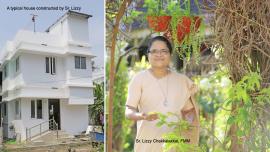 A Catholic nun in India is being lauded for constructing 150 houses for the homeless in ten years. 