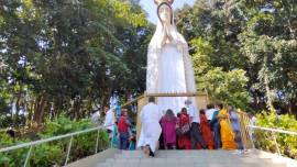 A Bangladeshi Cardinal called on pilgrims at a Marian shrine "to do whatever it takes to unite the society," calling such actions "a pilgrimage of life."