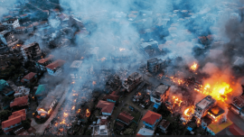 Human rights groups call on the UN Security Council to take swift action to halt the heavy military buildup by Myanmar's junta in Chin state, before greater human rights catastrophe and further mass atrocity crimes are unleashed.