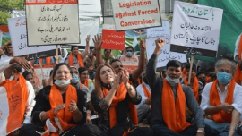 Various minority rights groups in Pakistan have announced new peaceful protests in different cities on November 13.   The demonstration will protest the rejection of a bill to protect women and men from religious minorities from forced conversion. 