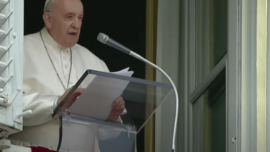 Pope Francis reflects on the transient nature of material goods and physical appearances and invites the faithful to base their lives on the Word of God.
