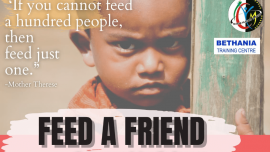 The Indian Catholic Youth Movement (ICYM) has launched a "Feed a friend" program for Christmas.