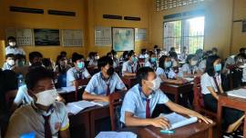 In Cambodia, a Catholic village school rejoices as eight students from Chamroeun Vichea High School (CVHS) passed out with Grade A from the High School Diploma Examination 2021 results declared on January 14, 2022.