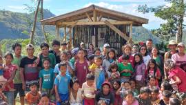 A group of laywomen and men (re)built a chapel for one of the poorest communities in the Zamboanga Peninsula in four days.