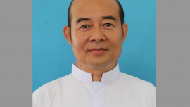 Pope Francis has appointed Father Maurice Nyunt Wai as Coadjutor Bishop of the Diocese of Mawlamyine. The official announcement of his appointment is made public on Tuesday, February 22, 2022, at noon Rome Time (5:30 p.m. Myanmar Time). 