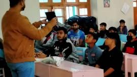 The youth of St. Patrick’s Cathedral of the Archdiocese of Karachi in Pakistan organized a formation program for football players and other youth members on February 12.