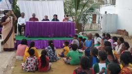 A Carmelite Missionary nun on March 8 organized International Women’s Day for the first time in 50 years for people living in slums in Secunderabad, south India.