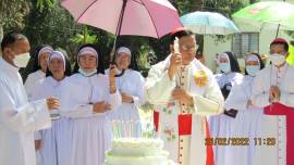 Cardinal Charles Maung Bo, SDB, celebrated the thanksgiving mass to mark the 125 years of the St. Francis Xavior congregation on February 28, in Hmaw Bi town, about 44 km (27 miles) north of Yangon. 