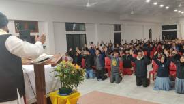 A seven-day residential retreat cum training program was held at Divine Glory Prayer Tower, Senapati, in the east Indian state of Manipur, from February 21- 27.