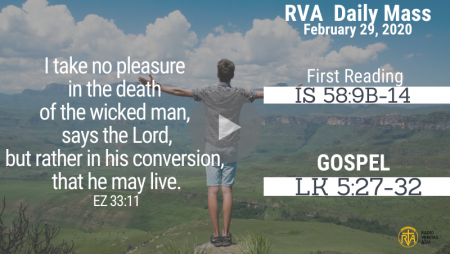 RVA Mass February 29, 2020