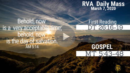 RVA Mass March 7, 2020