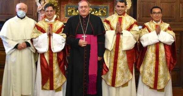 New Dominican priest from Myanmar ordained in Spain