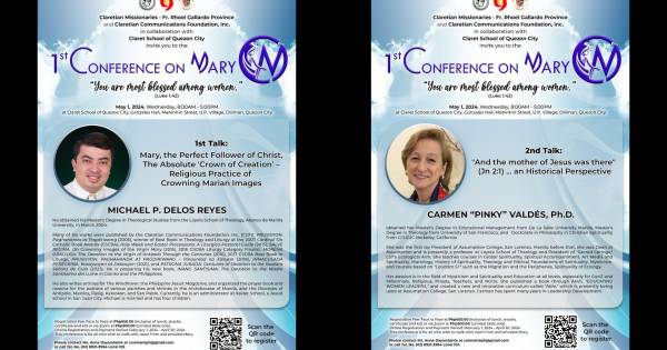 Philippines: First conference on Mary will be held on May 1 | RVA