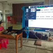 Myanmar' Pathein diocese organized a webinar on health care awareness for priests in the Ayeyarwaddy Region on November 13. Doctor Nant Thin Thiri Mon led the webinar with a theme, "Diabetes and hypertension."